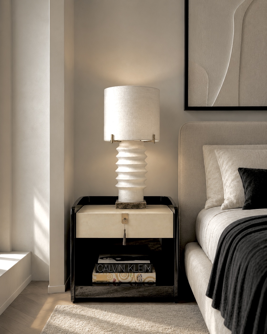Blaze Bedside Table