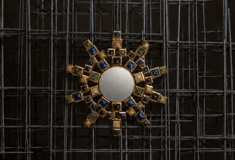Jewel Specimen Mirror