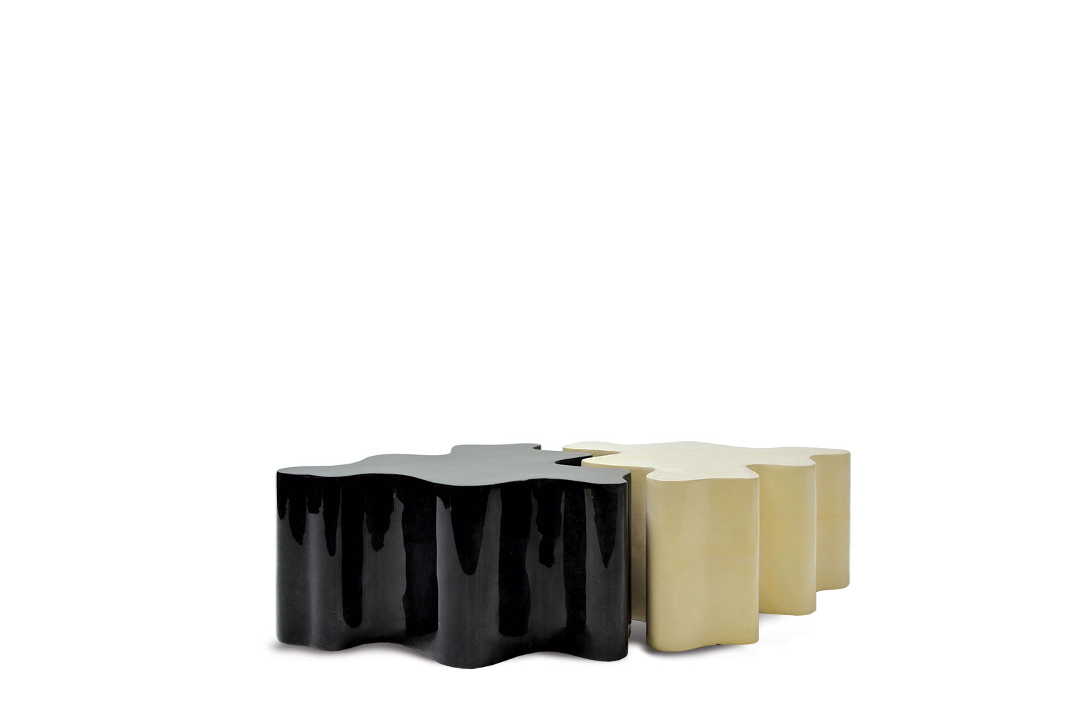 Associated Parchment Coffee Table
