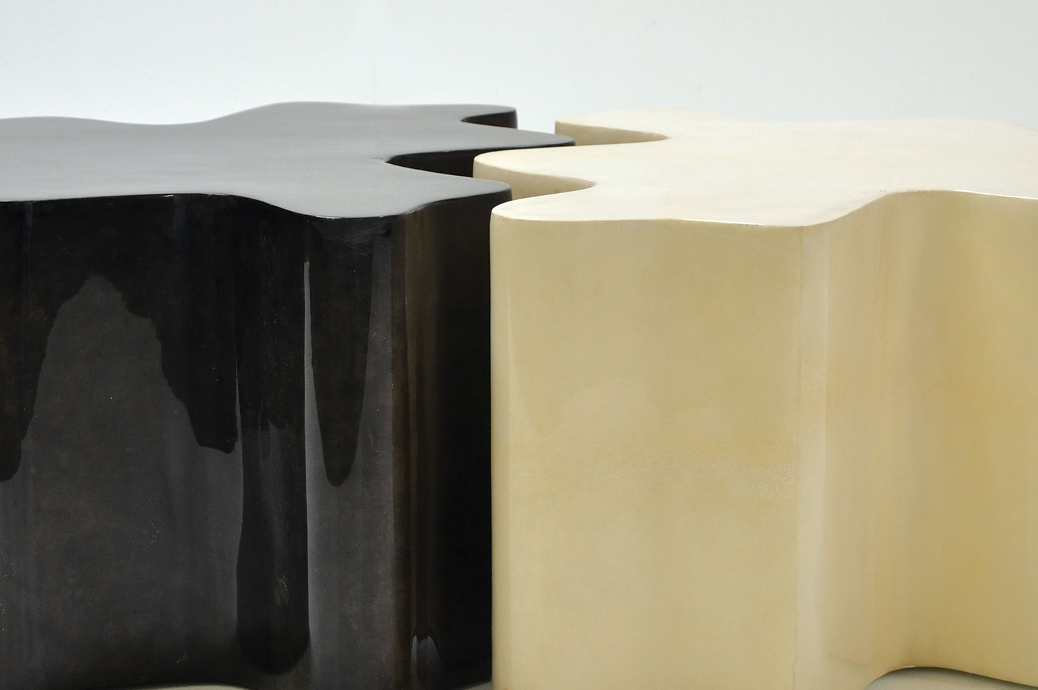 Associated Parchment Coffee Table