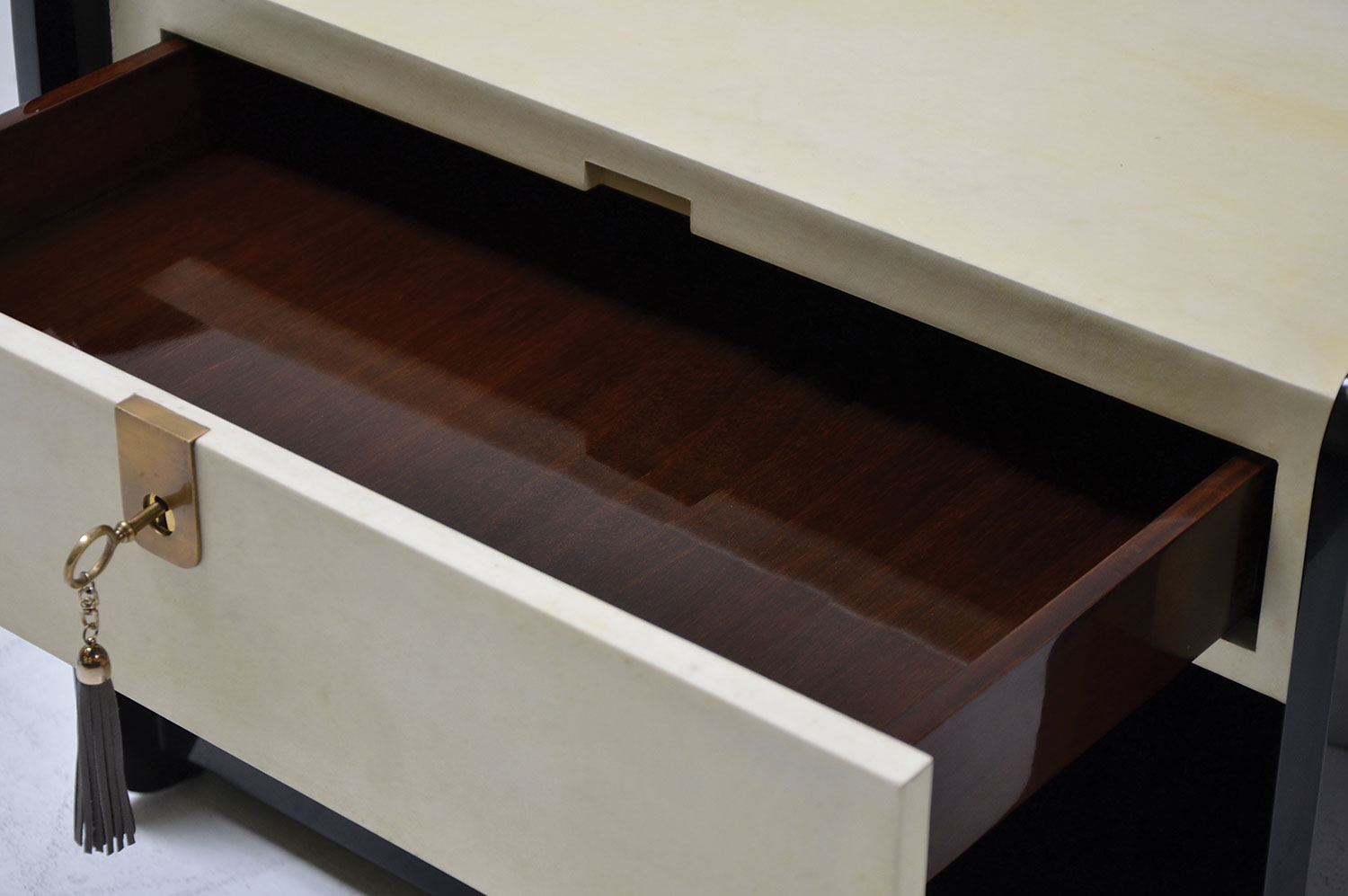 Blaze Parchment Nightstand