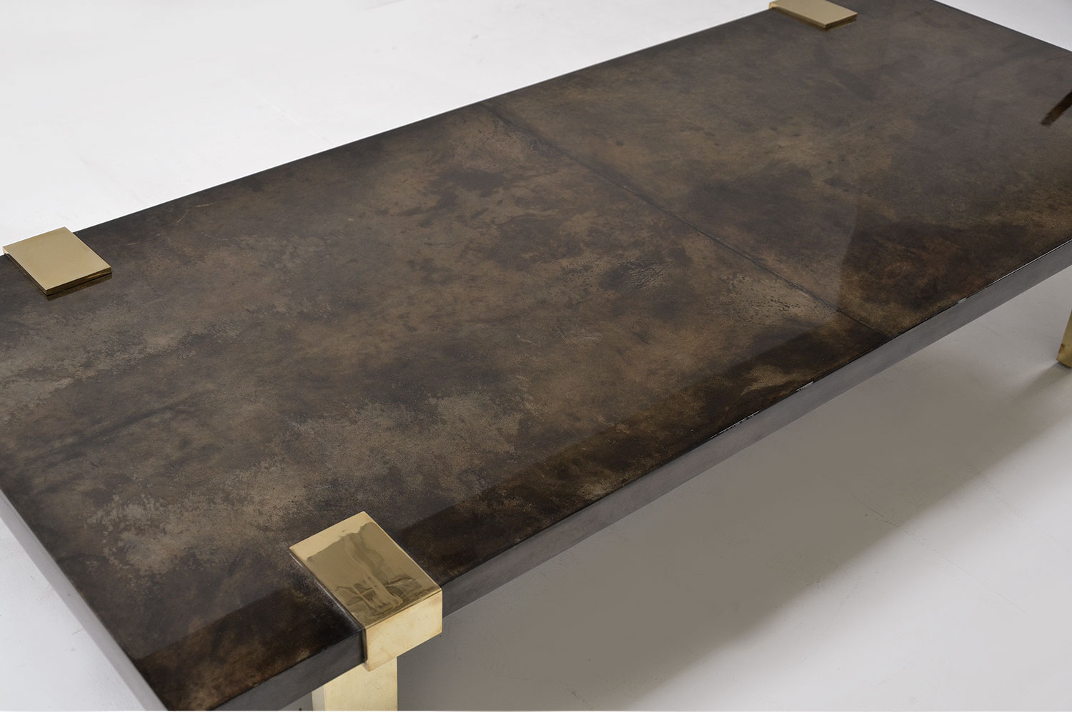 Clasp Parchment Coffee Table