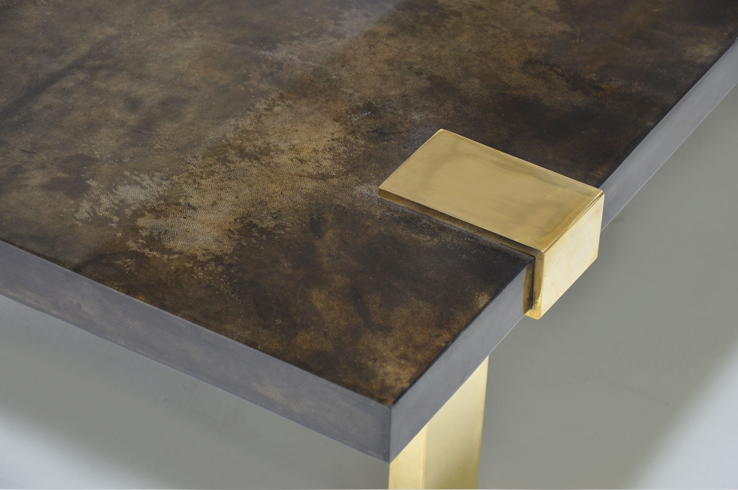 Clasp Parchment Coffee Table