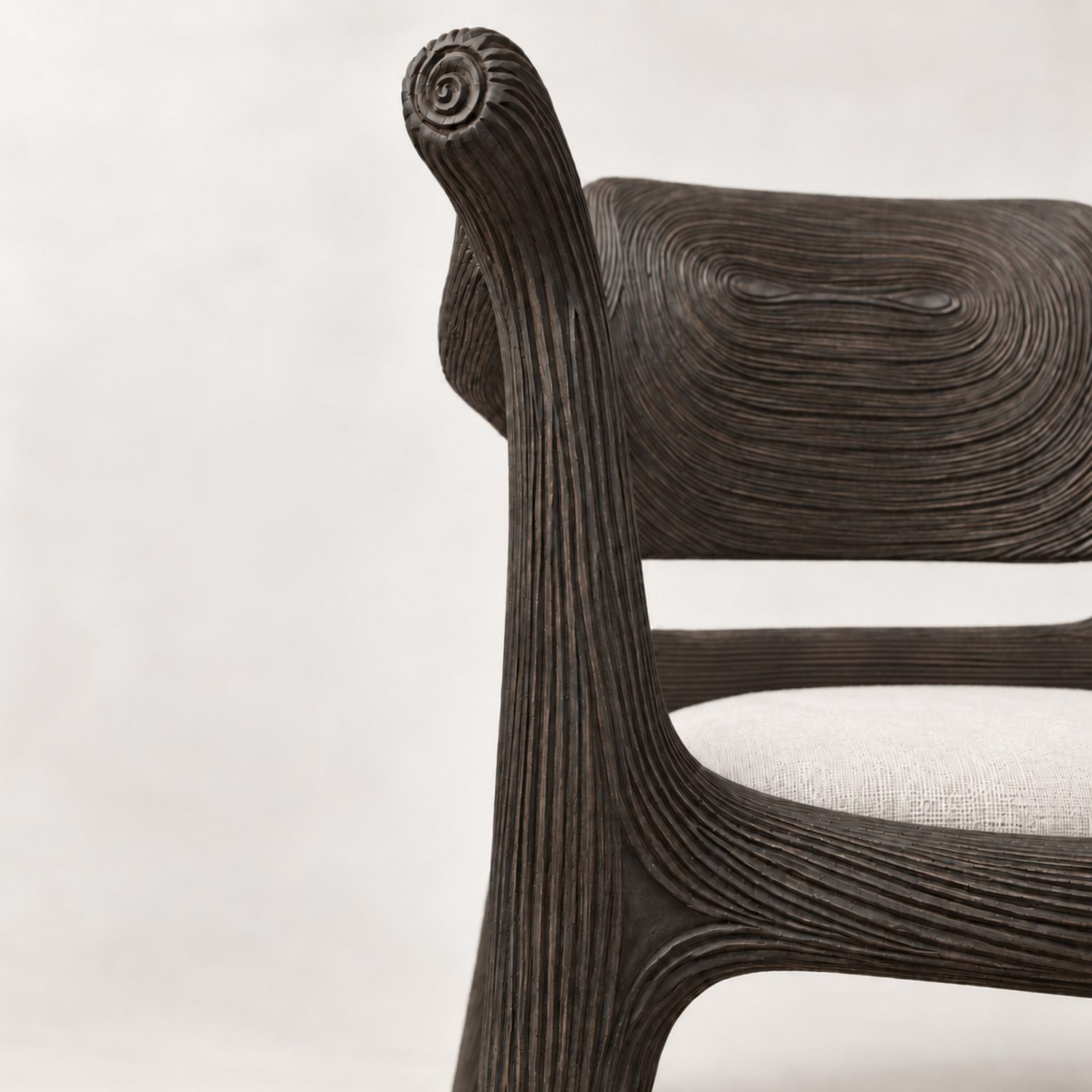 Cretaceous Arm Chair front view