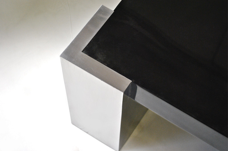 Cube Coffee Table - Stainless