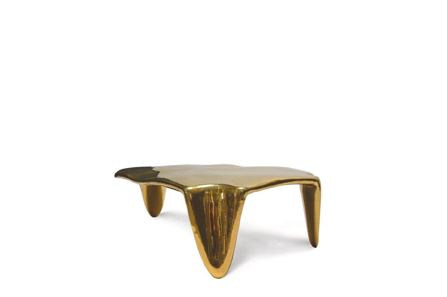 Goldwater Brass Coffee Table