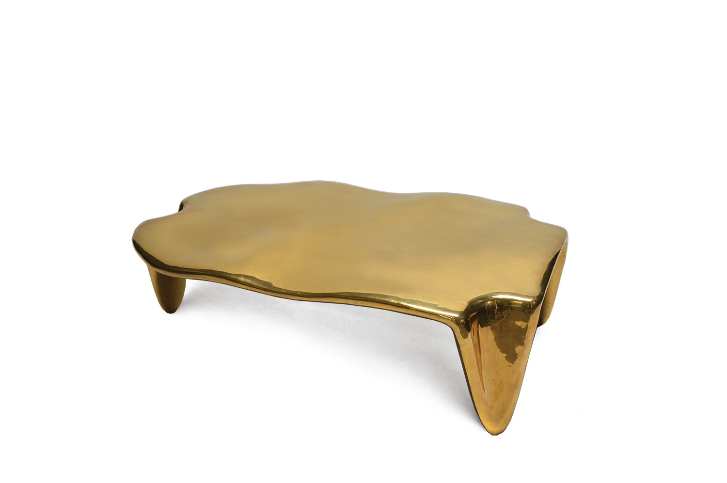 Goldwater Brass Coffee Table