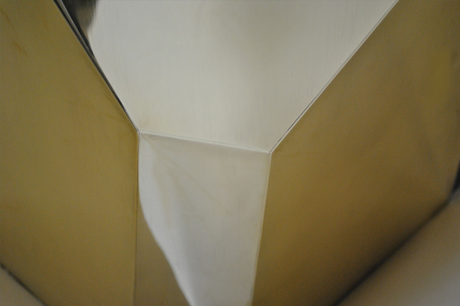 Hedge Stone Brass Table