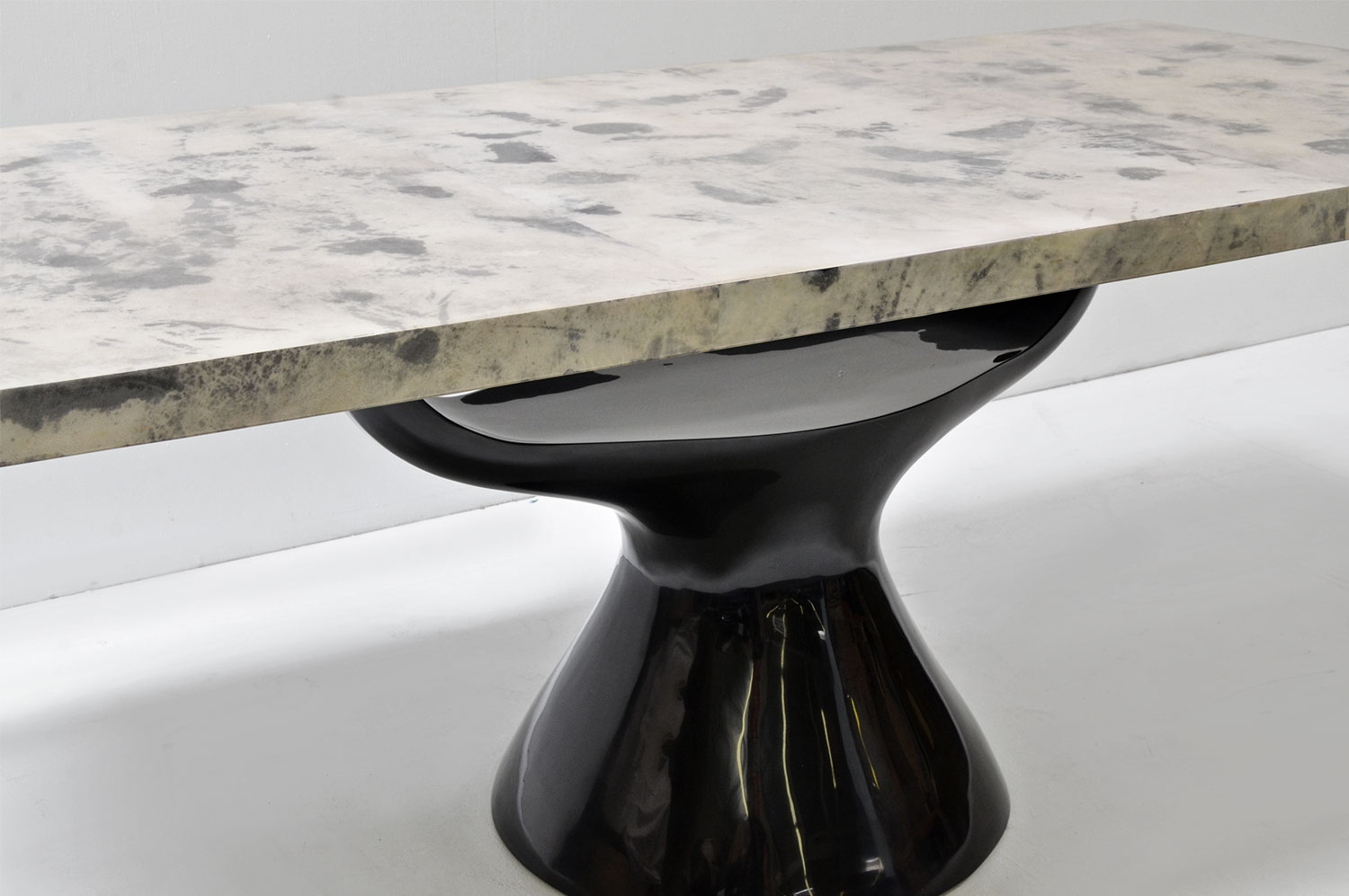 Isoform Parchment Dining Table