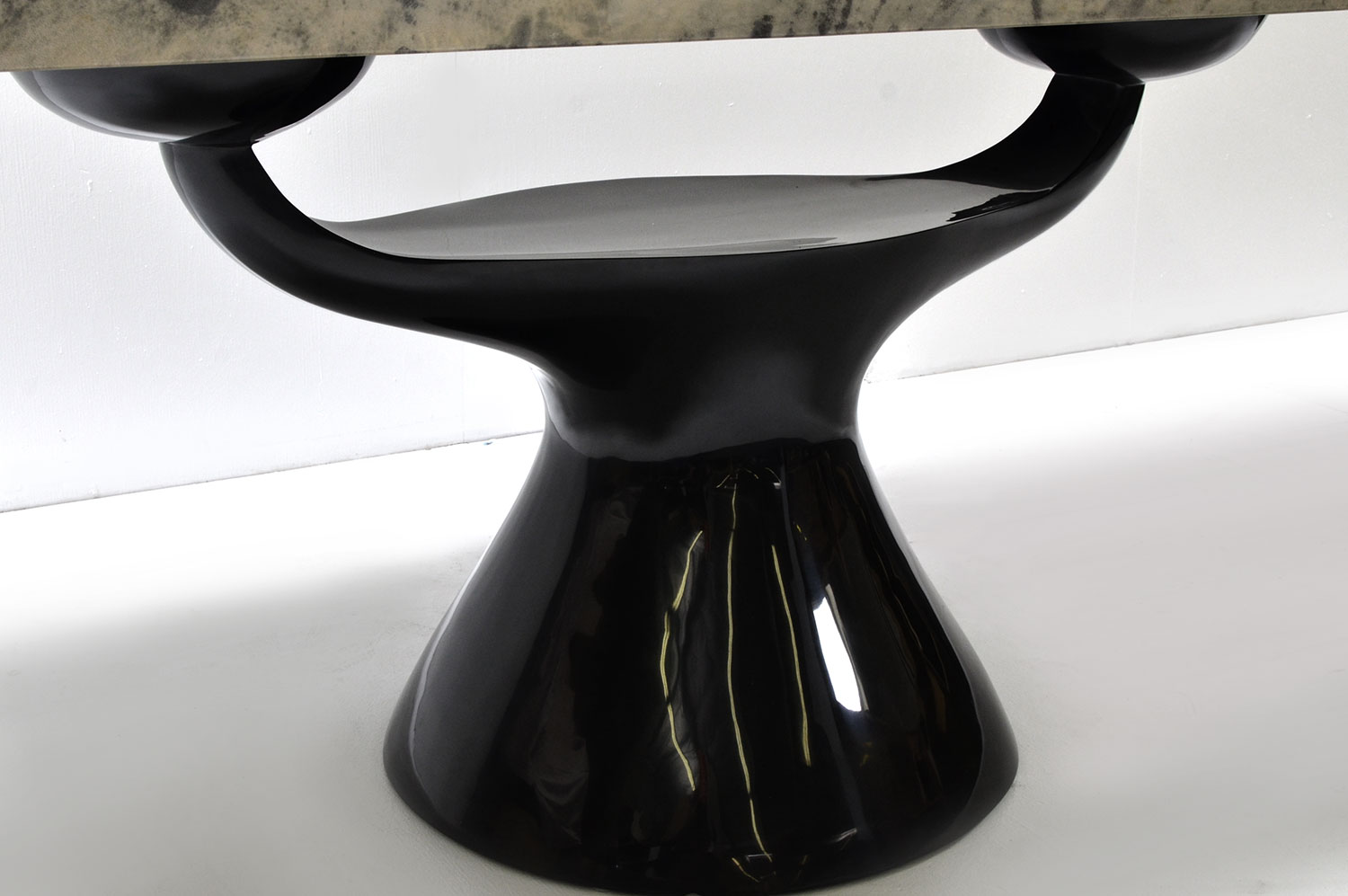 Isoform Parchment Dining Table