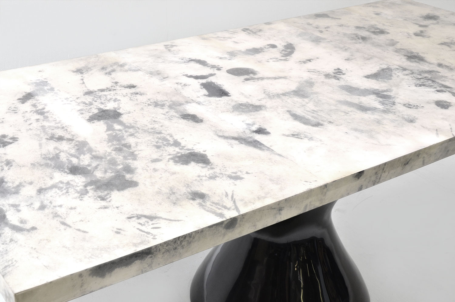 Isoform Parchment Dining Table