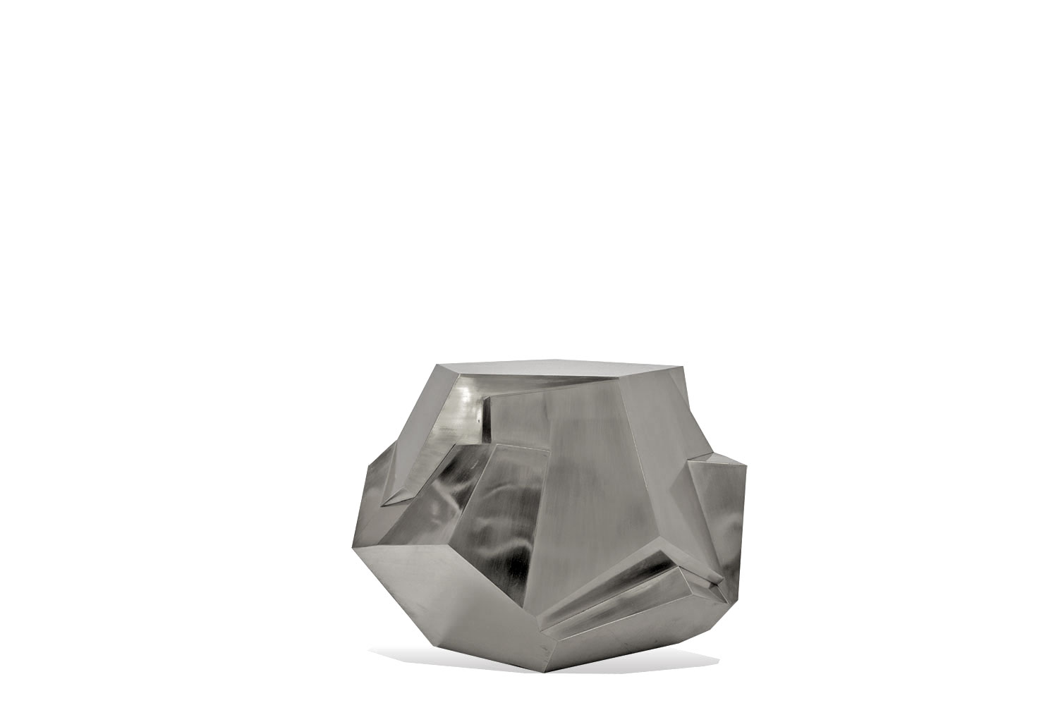 Kryptonite Stainless Side Table