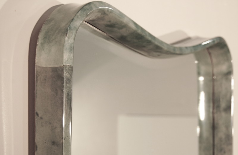 Kumis Parchment Mirror
