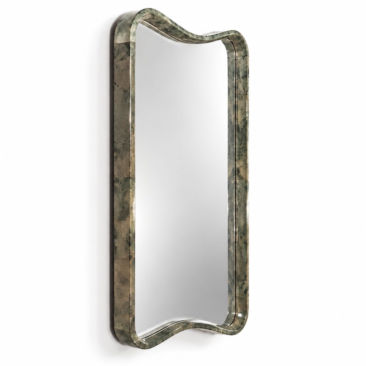 Kumis Parchment Mirror