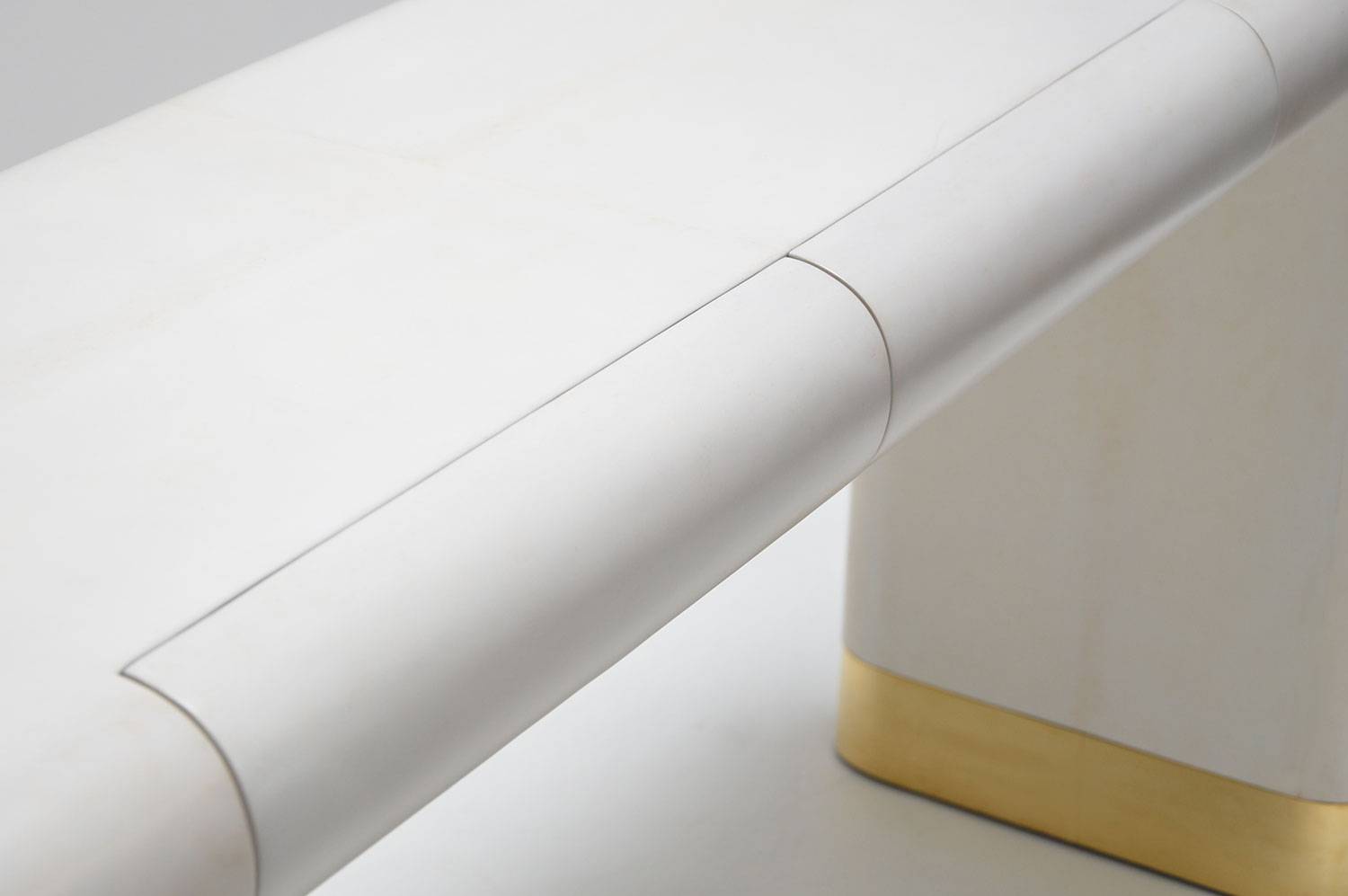 Leo Parchment Console Table
