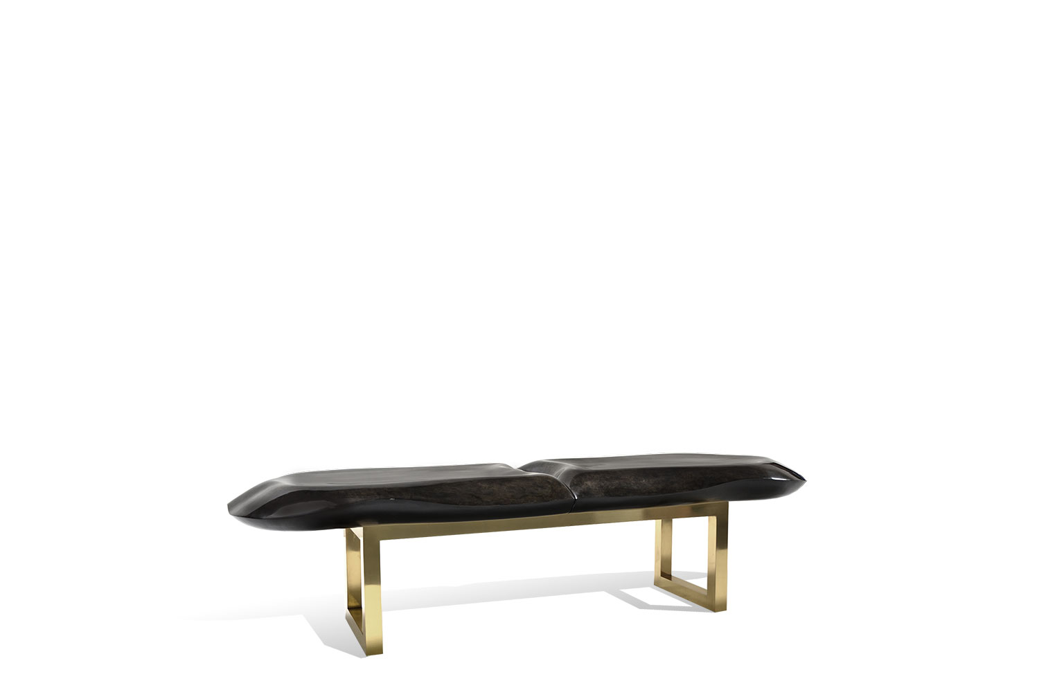 Molded Brass Bench