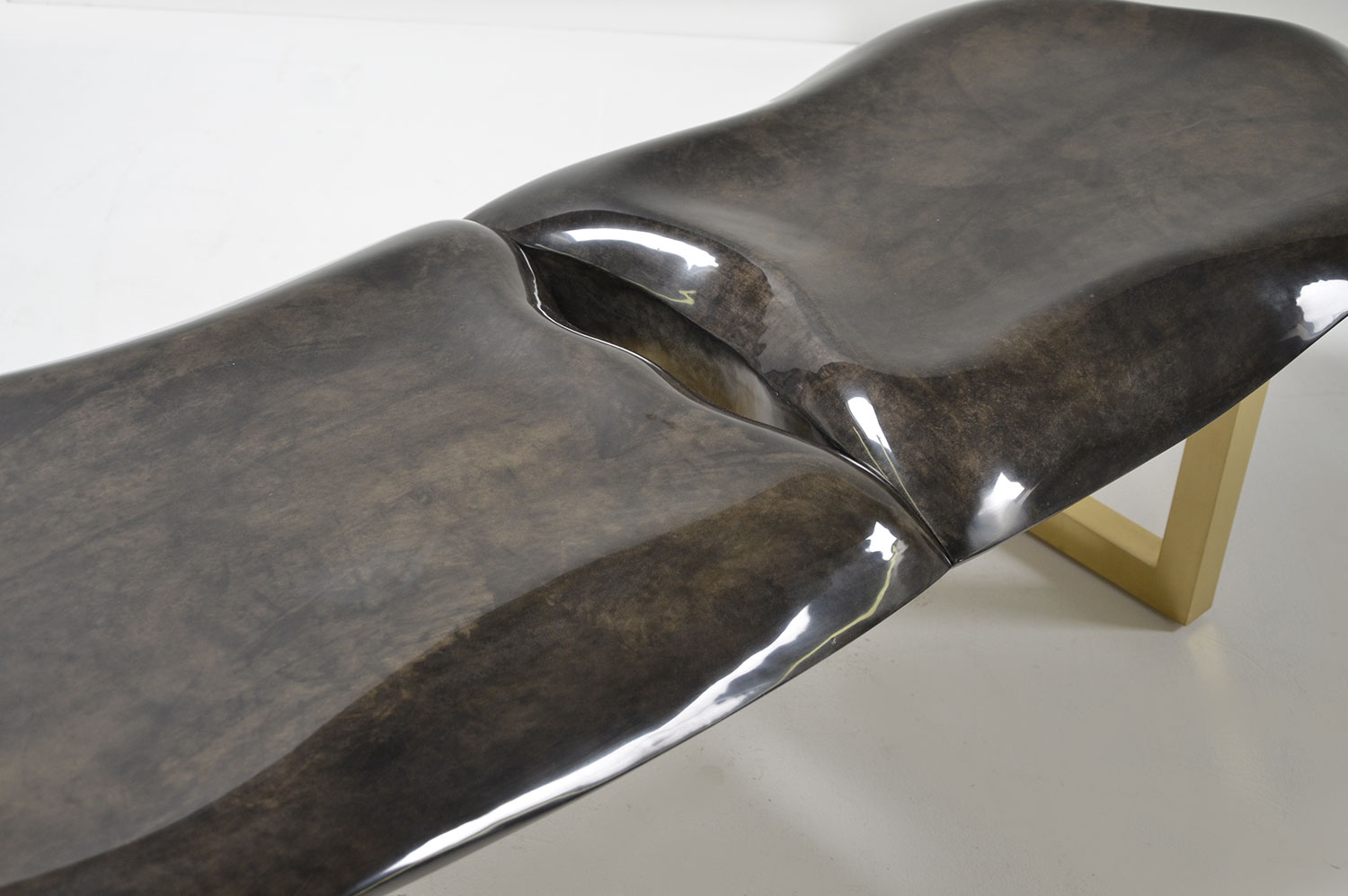 Molded Brass Bench
