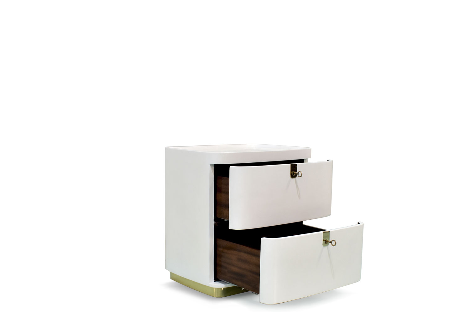 Moog Parchment Nightstand
