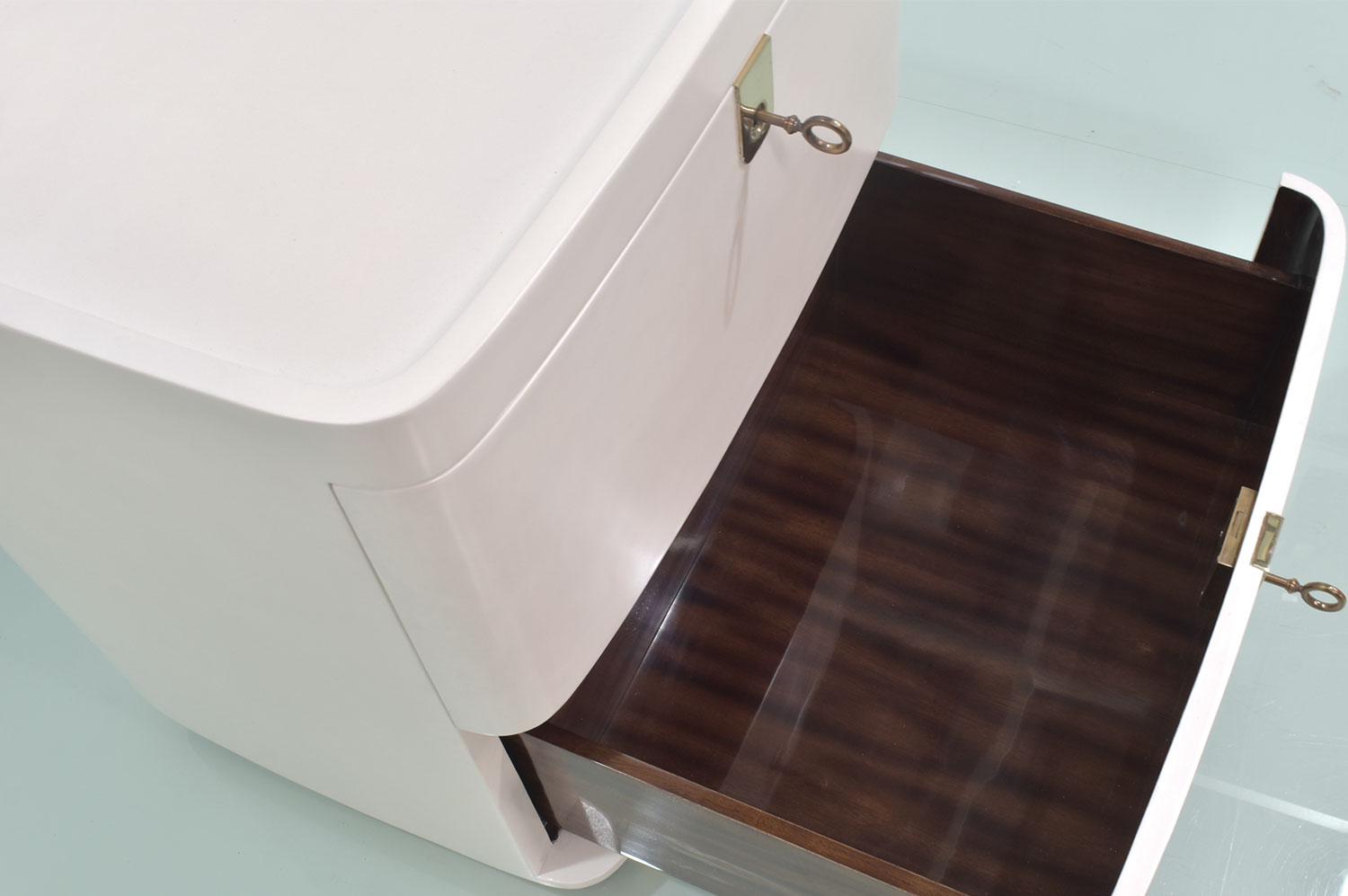 Moog Parchment Nightstand