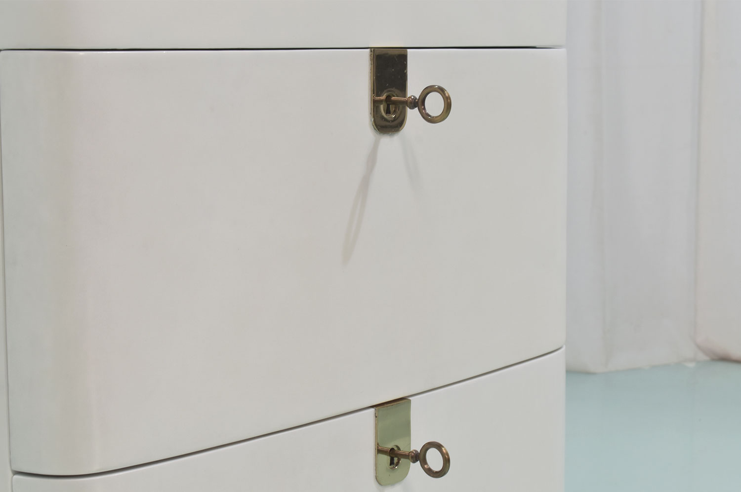 Moog Parchment Nightstand