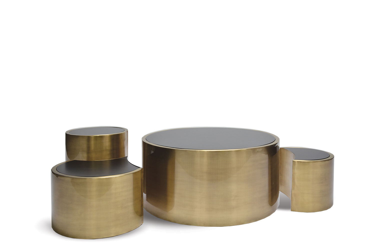 Polymorphic Brass Coffee Table