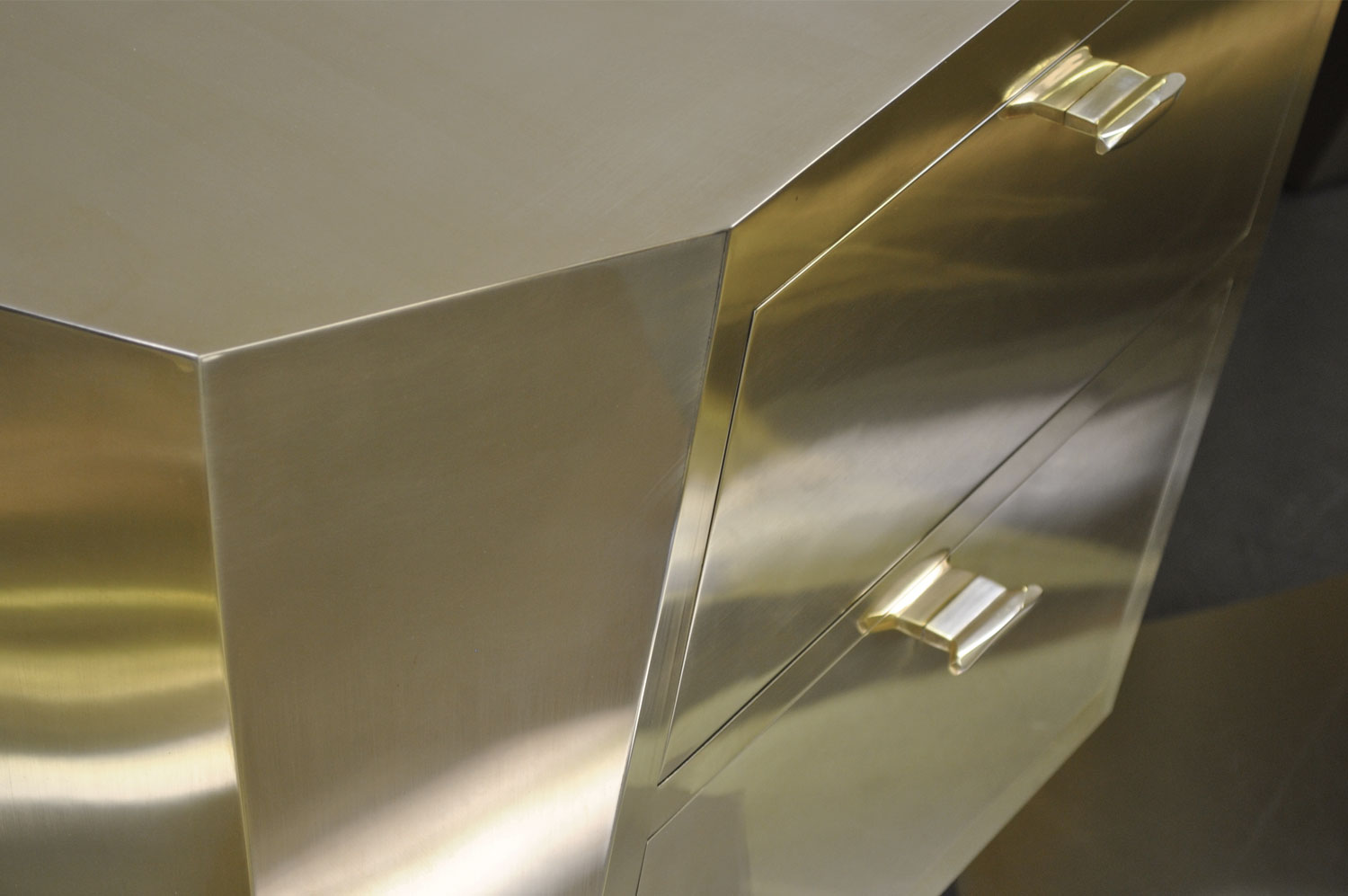 Popova Brass Desk