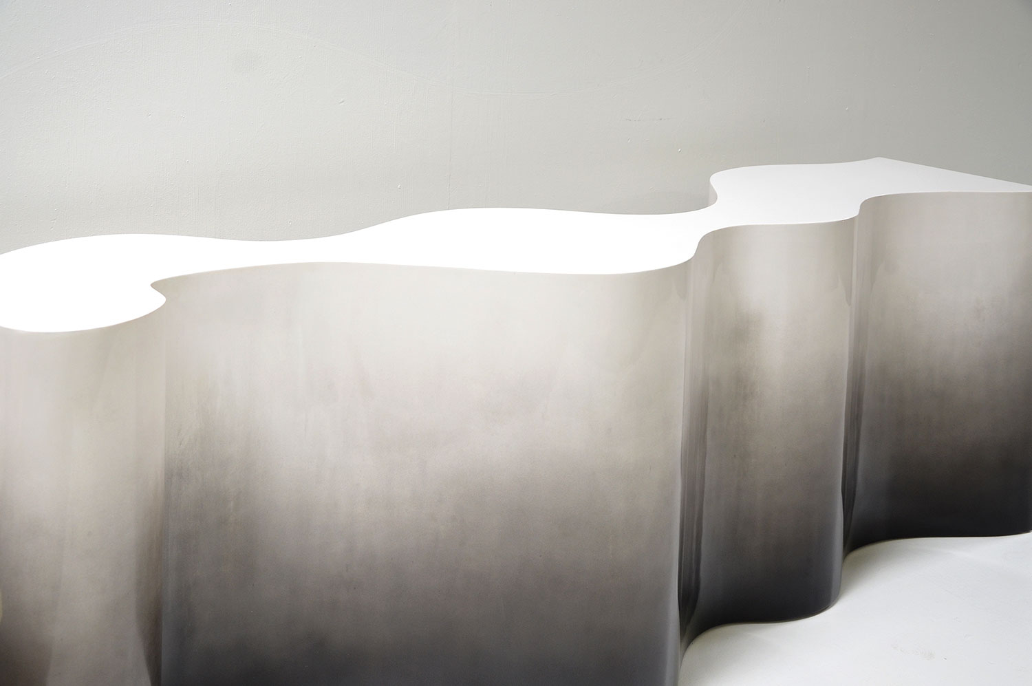 Undulated Console Table